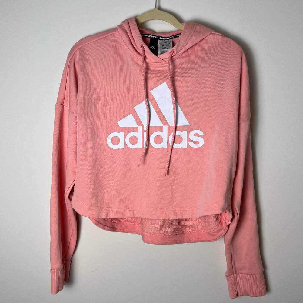 Adidas Cropped Sweatshirt Woman's Medium